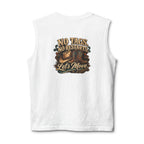 No Tags, No Restarts women’s muscle tank