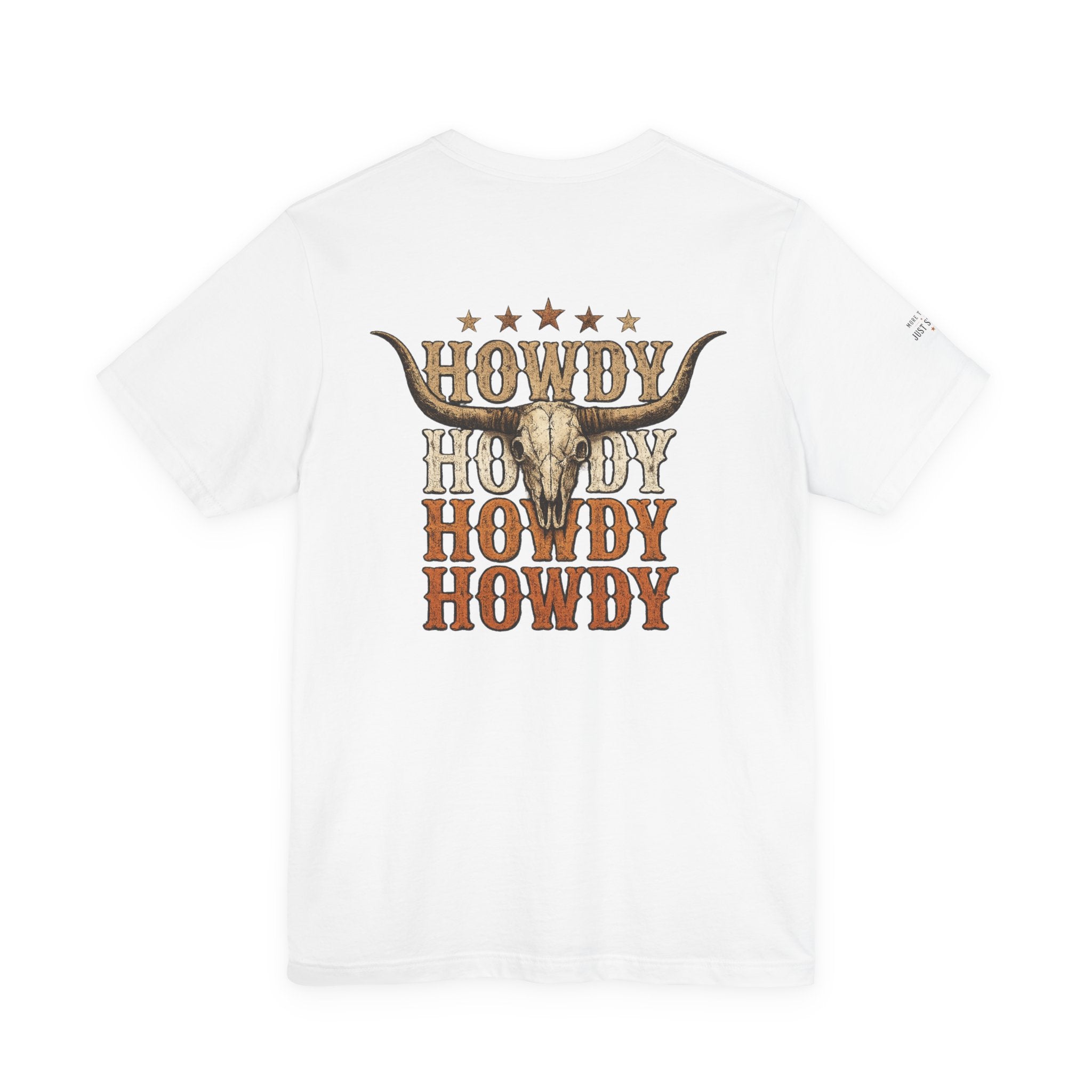 Howdy Howdy Howdy western tee shown in an alternate colour