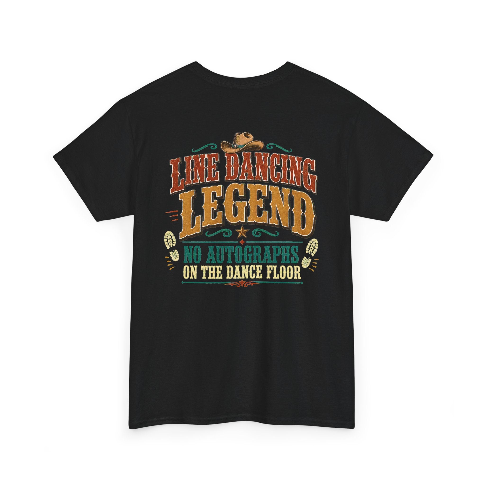 Line Dancing Legend unisex T-shirt product mockup – colour option 3