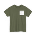 Personalized custom logo Gildan 5000 T-shirt with pocket image, name and back design placeholders – colour option 16