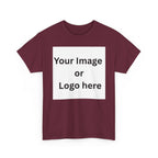 Personalised custom image or logo Gildan 5000 T-shirt mockup – colour option 12