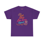 Eat Sleep Line Dance Repeat line dancing tee alternate colour mockup