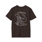 Just Boot Scootin tee alternate colour mockup