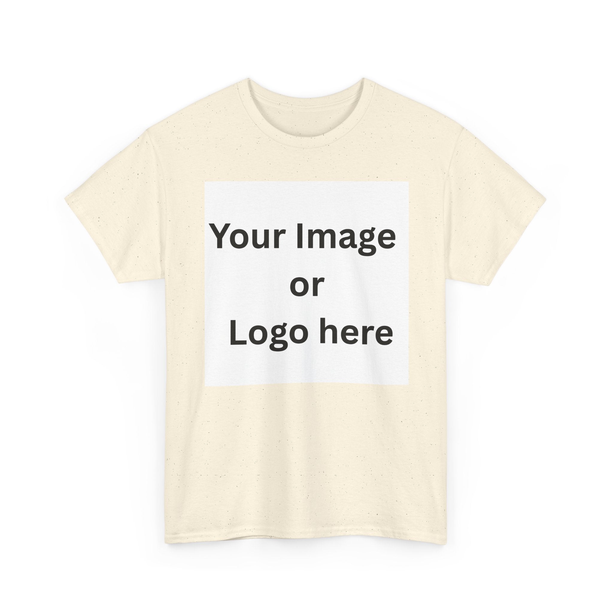 Personalised custom image or logo Gildan 5000 T-shirt mockup – colour option 14