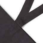 Front product mockup of the natural ‘No Tags, No Restarts’ tote bag.