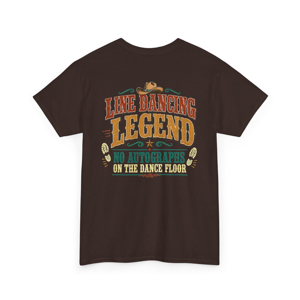 Line Dancing Legend unisex T-shirt product mockup – colour option 5