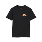 I Had It Until the Restart tee shown in an alternate colour