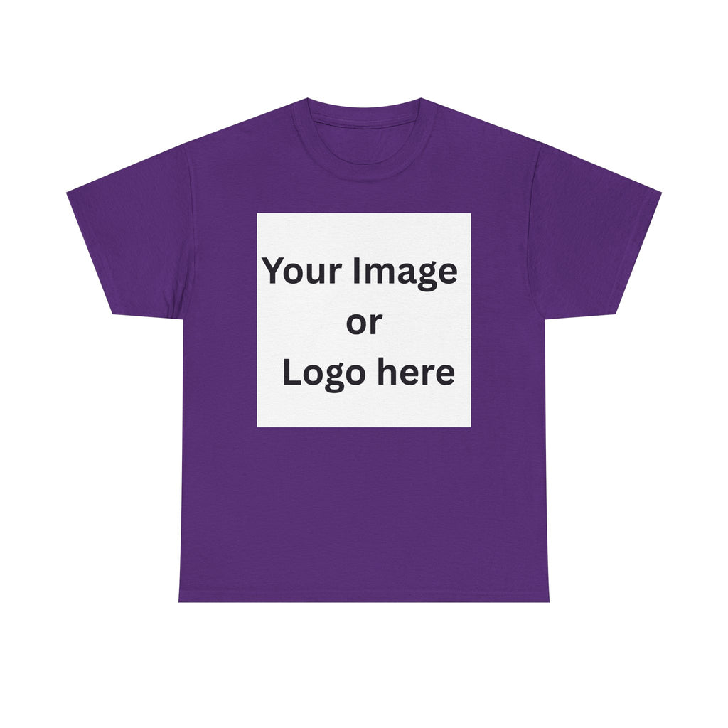 Personalised custom image or logo Gildan 5000 T-shirt mockup – colour option 6