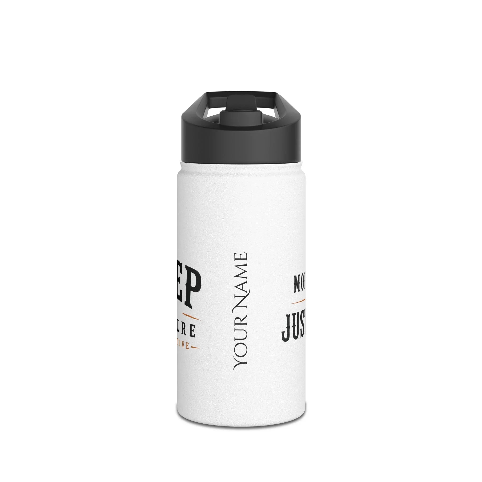 Step Culture Collective Signature personalised bottle shown from the front