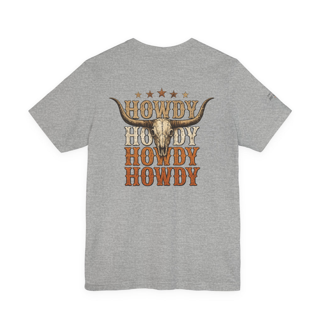 Howdy Howdy Howdy country tee product mockup