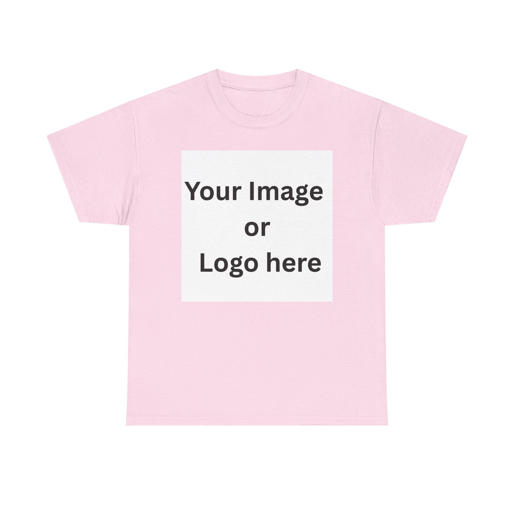 Personalised custom image or logo Gildan 5000 T-shirt mockup – colour option 7