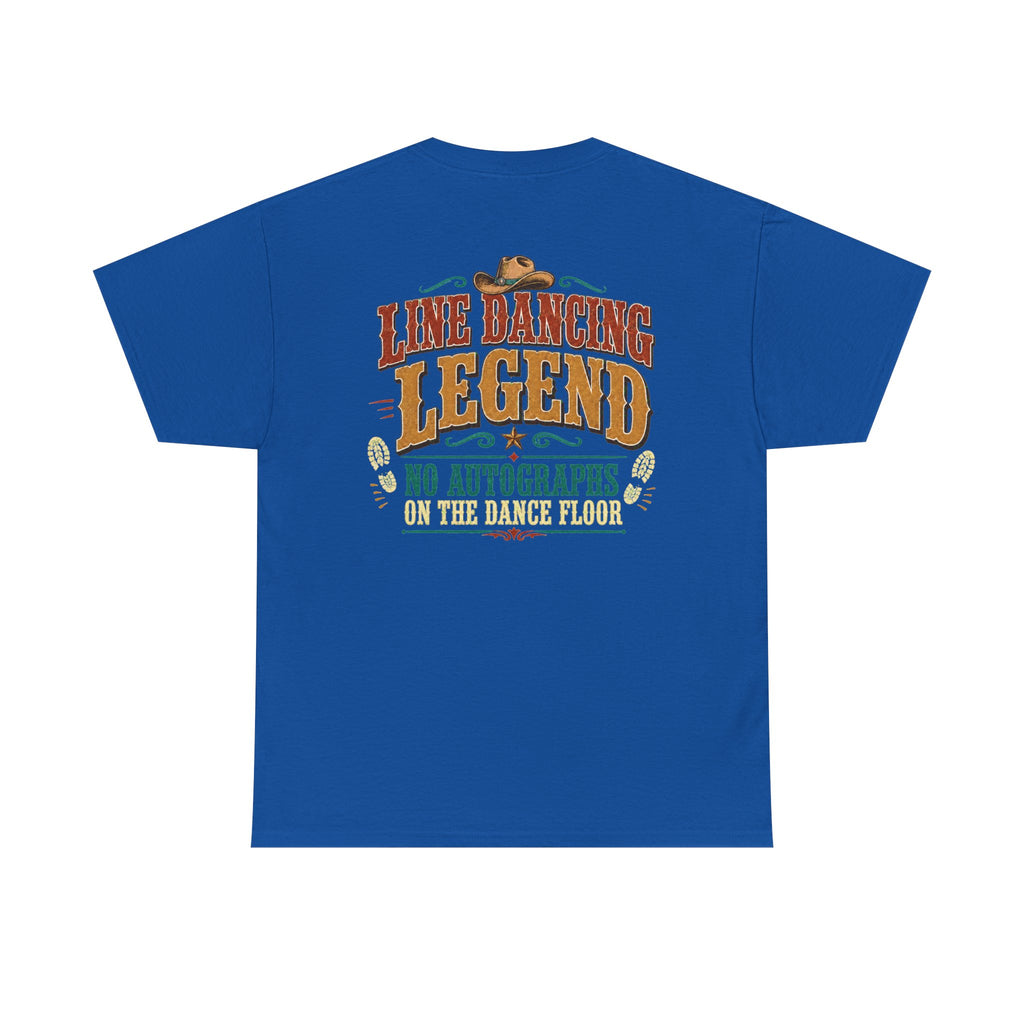 Line Dancing Legend unisex T-shirt product mockup – colour option 8