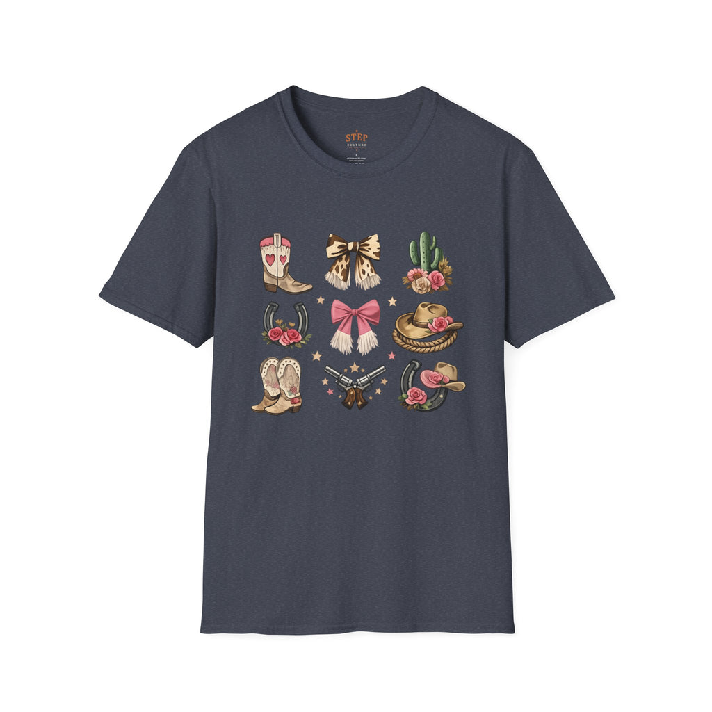 Women’s Western Icons front-print graphic T-shirt product image