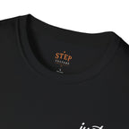 Just Boot Scootin front and back graphic T-shirt product view