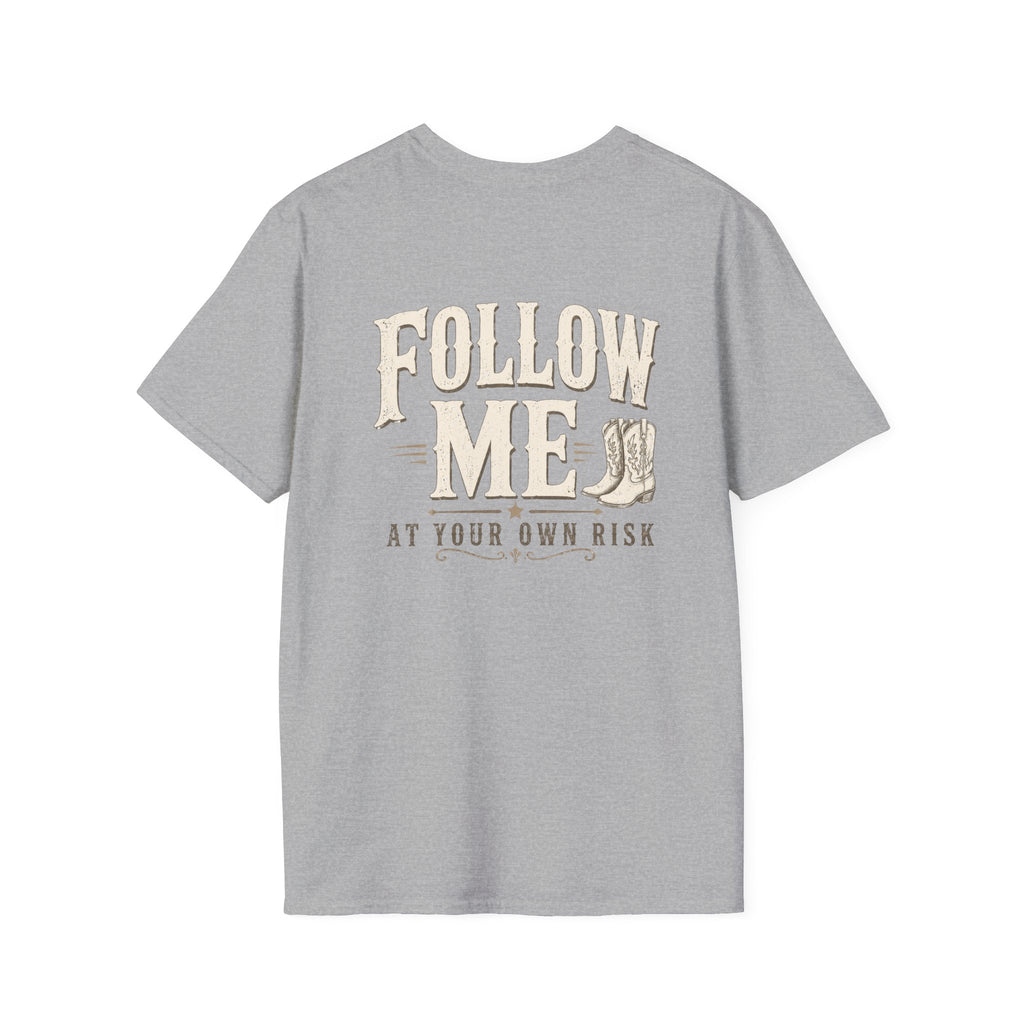 Risky Dancer line dancing tee shown in another colour