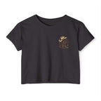 It’s Line Dance Time crop top in available colour