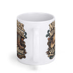 No Tags No Restarts Let's Move line dancing mug, 15 oz, product view 3