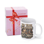No Tags No Restarts Let's Move line dancing mug, 15 oz, product view 7