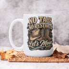 No Tags No Restarts Let's Move line dancing mug, 11 oz, product view 6