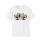 Keep Dancing country line dancing tee product mockup