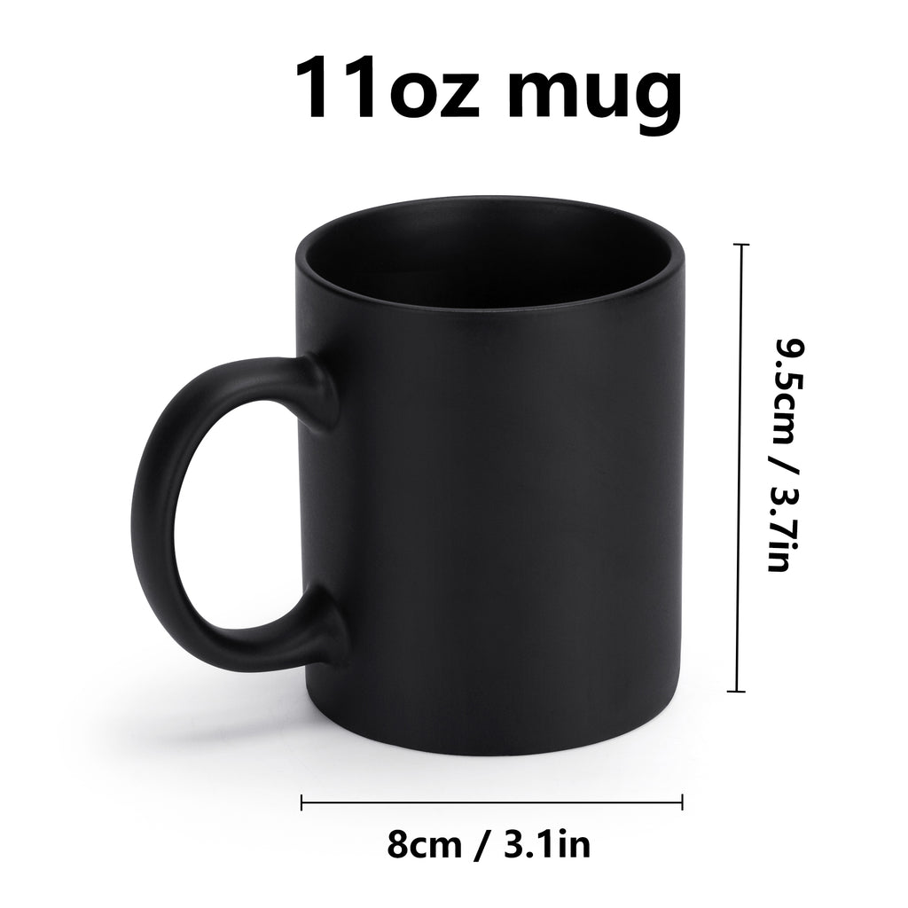 Just Boot Scootin' black western mug shown in available sizes