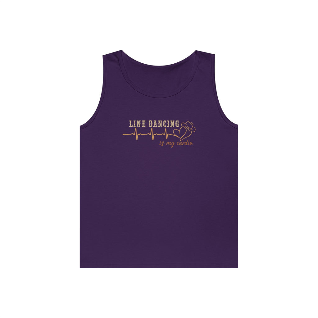 Line Dancing Is My Cardio tank top product mockup