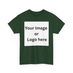 Personalised custom image or logo Gildan 5000 T-shirt mockup – colour option 16