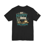 My Happy Hour Is Line Dancing tee front product mockup