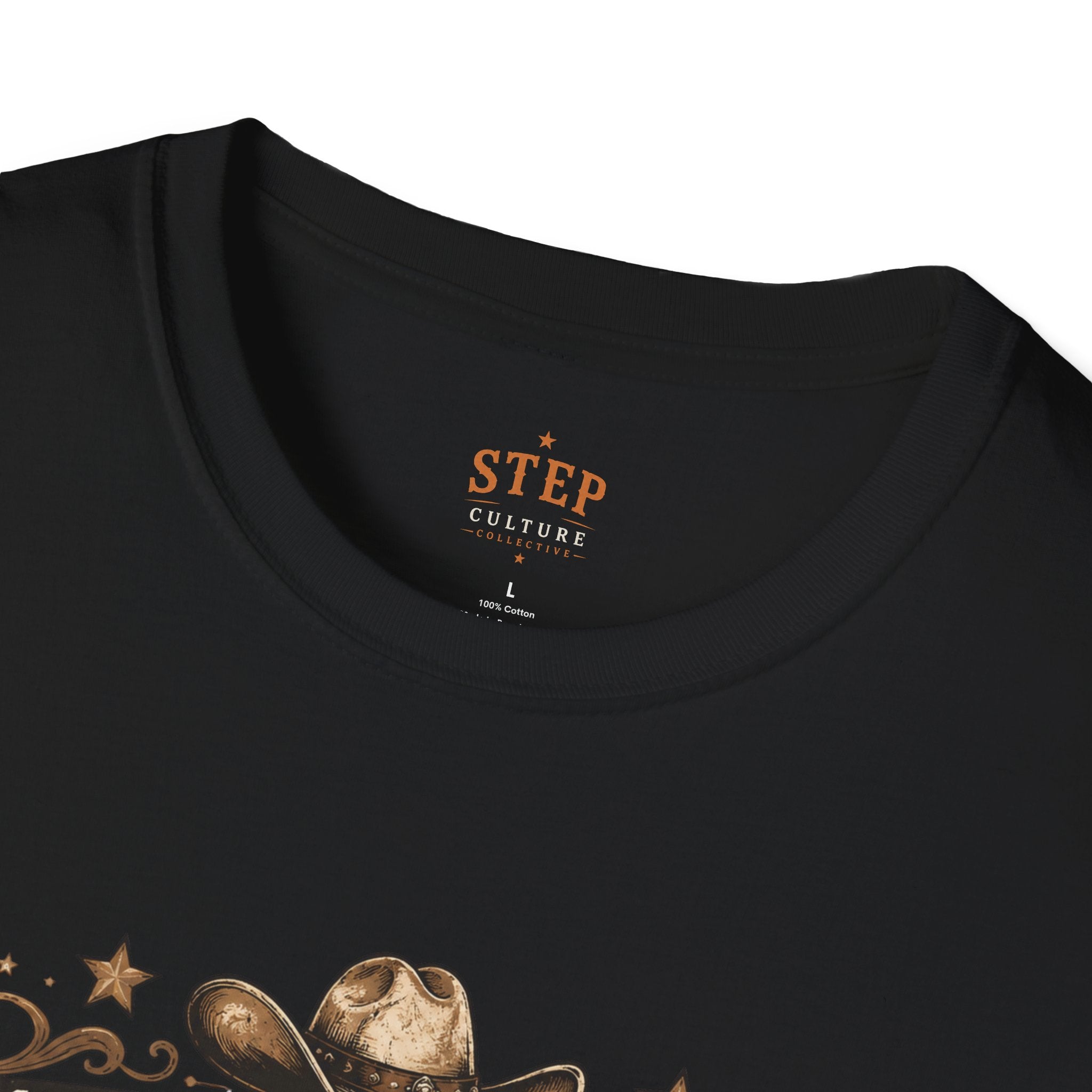 Keep Dancing unisex western T-shirt shown in another colour
