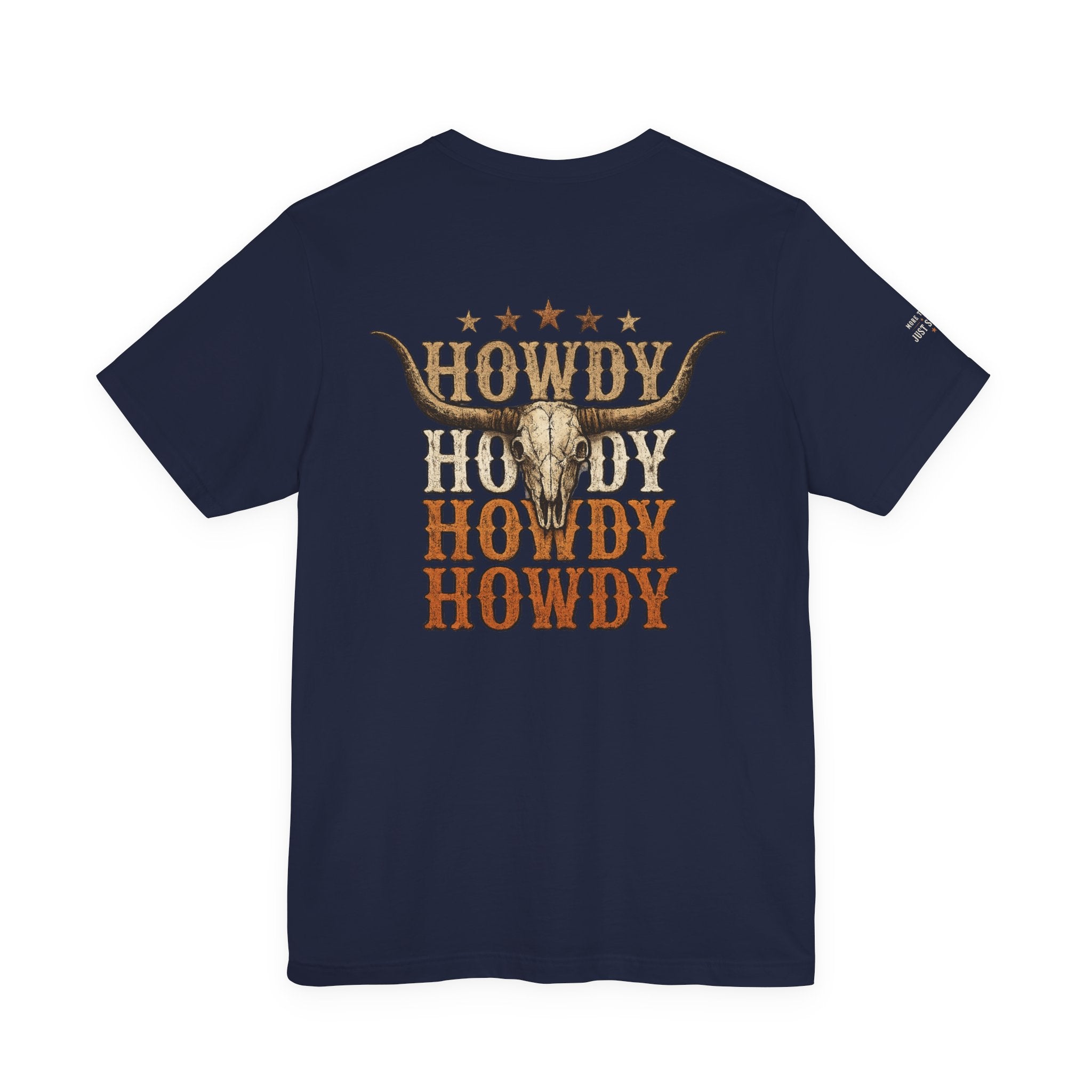 Howdy Howdy Howdy longhorn skull tee in another colour option