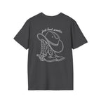 Just Boot Scootin unisex western T-shirt shown in another colour