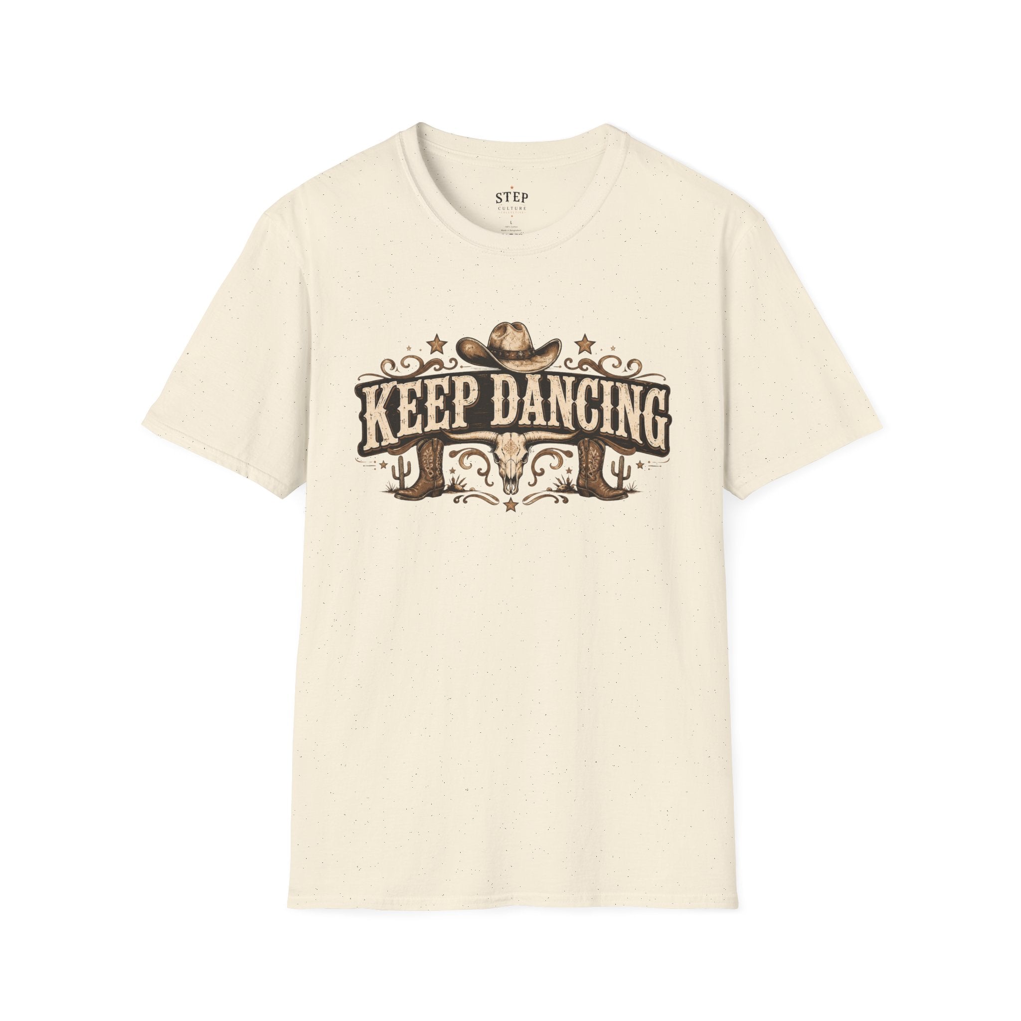 Keep Dancing graphic T-shirt in another colour option