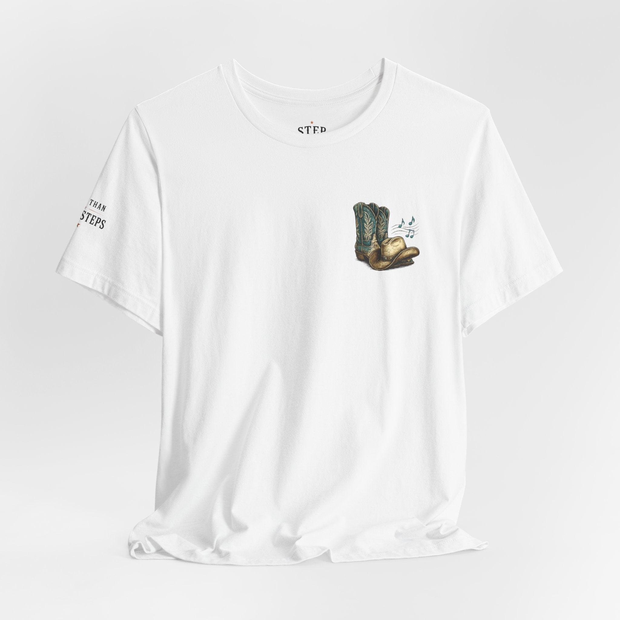 My Happy Hour Is Line Dancing western graphic tee product view