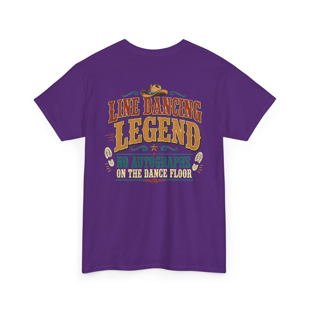 Line Dancing Legend unisex T-shirt product mockup – colour option 7