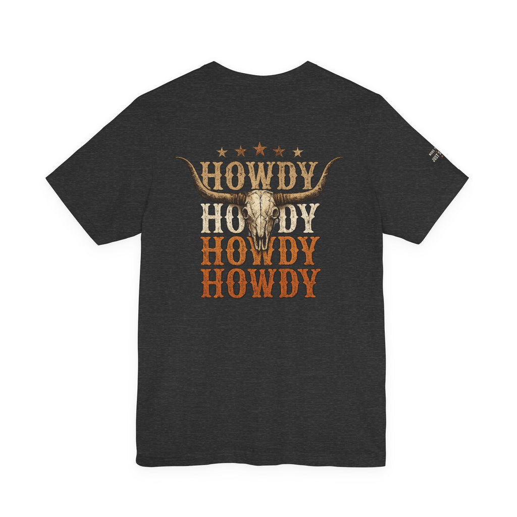 Howdy Howdy Howdy unisex western T-shirt alternate product view