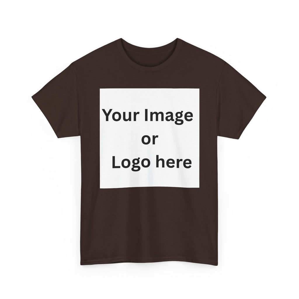 Personalised custom image or logo Gildan 5000 T-shirt mockup – colour option 13