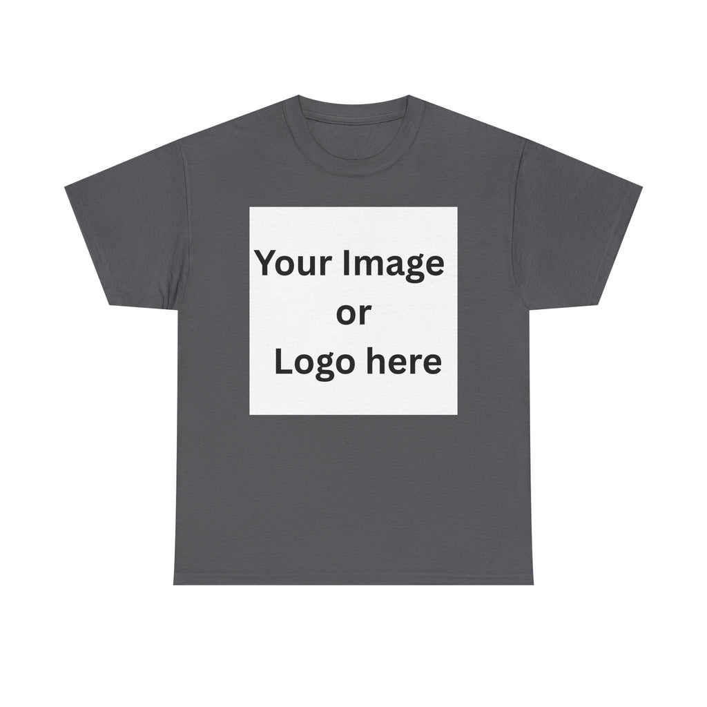Personalised custom image or logo Gildan 5000 T-shirt mockup – colour option 3