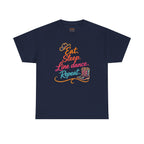 Women’s western Eat Sleep Line Dance Repeat T-shirt product view