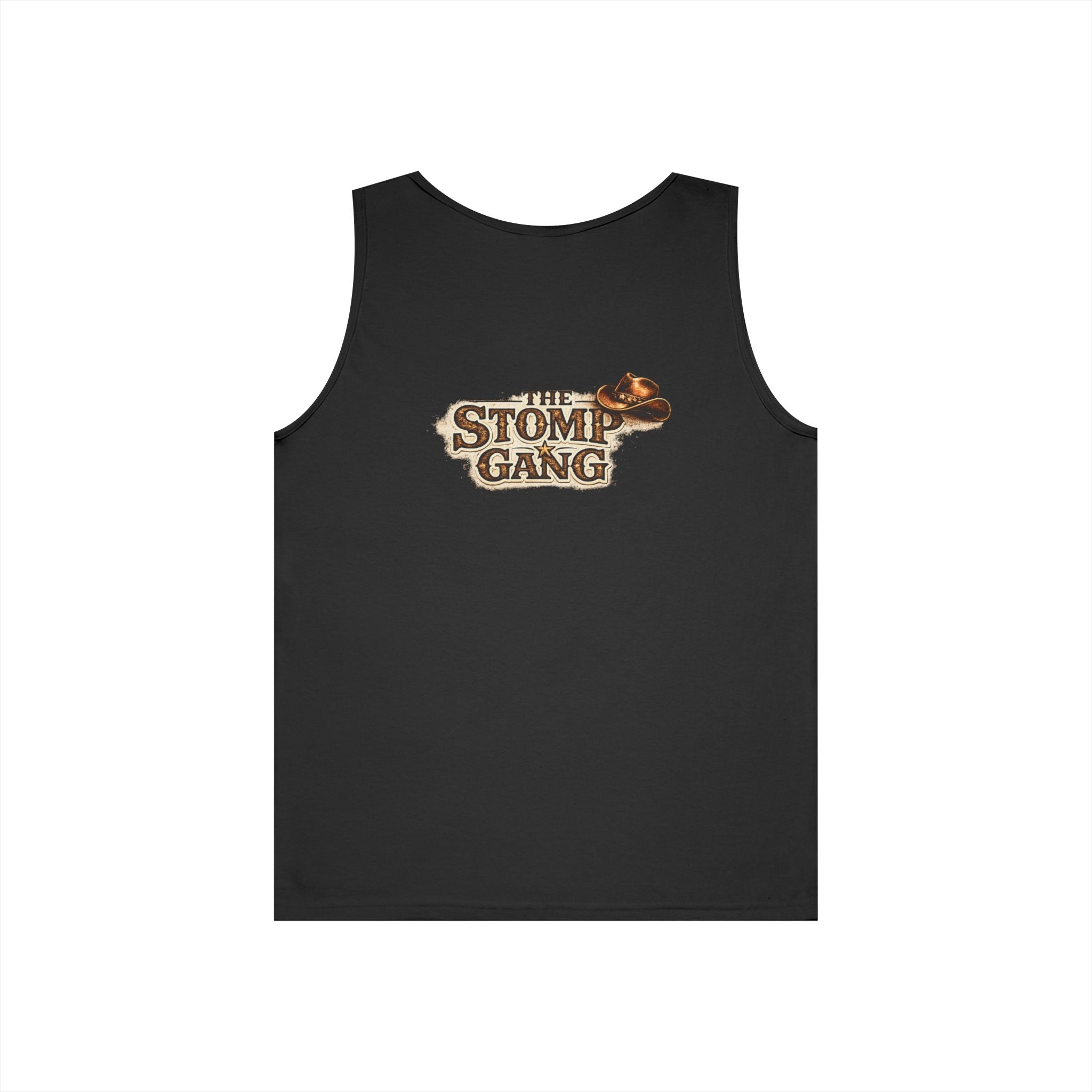 The Stomp Gang line dancing muscle tank front view