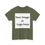 Personalised custom image or logo Gildan 5000 T-shirt mockup – colour option 15