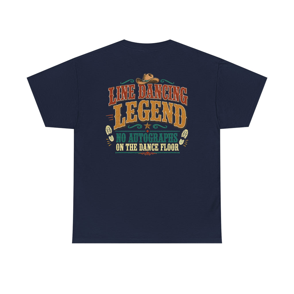 Line Dancing Legend unisex T-shirt product mockup – colour option 6