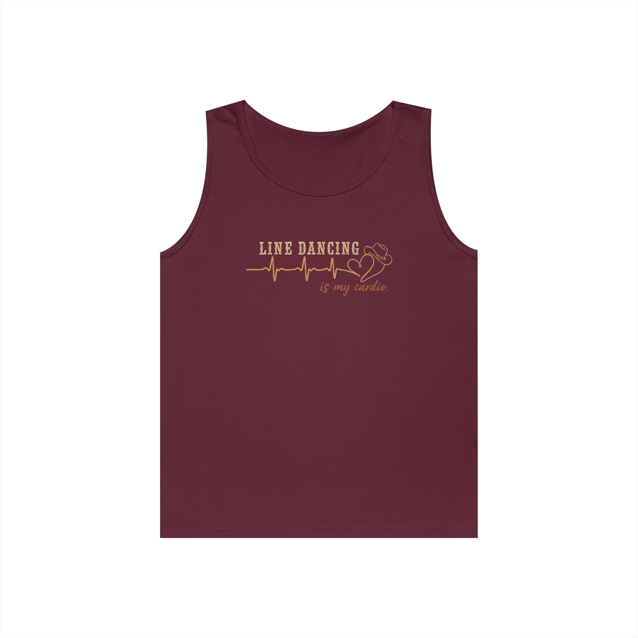 Line Dancing Is My Cardio tank top alternate colour
