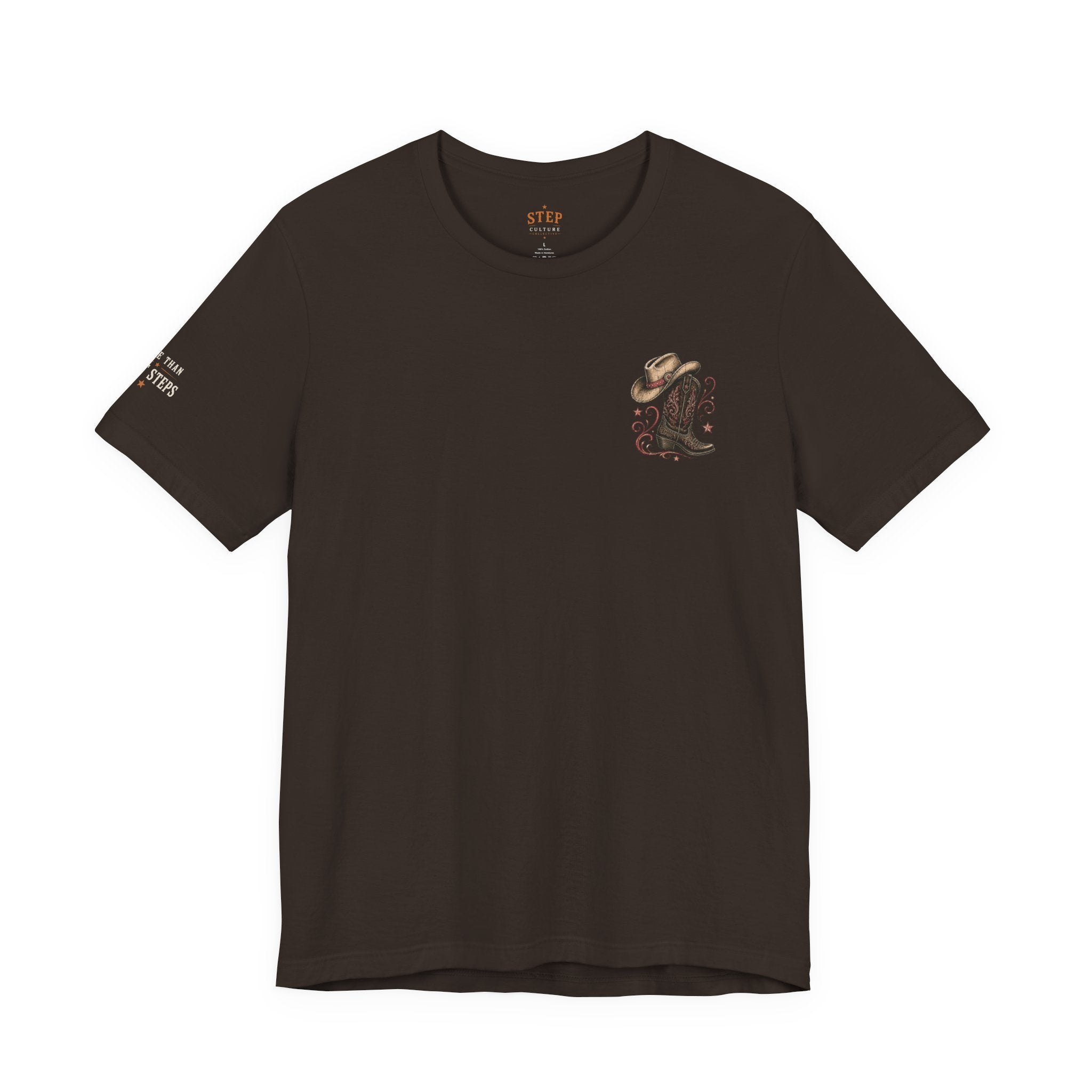 It's Line Dance Time unisex tee shown in an alternate colour