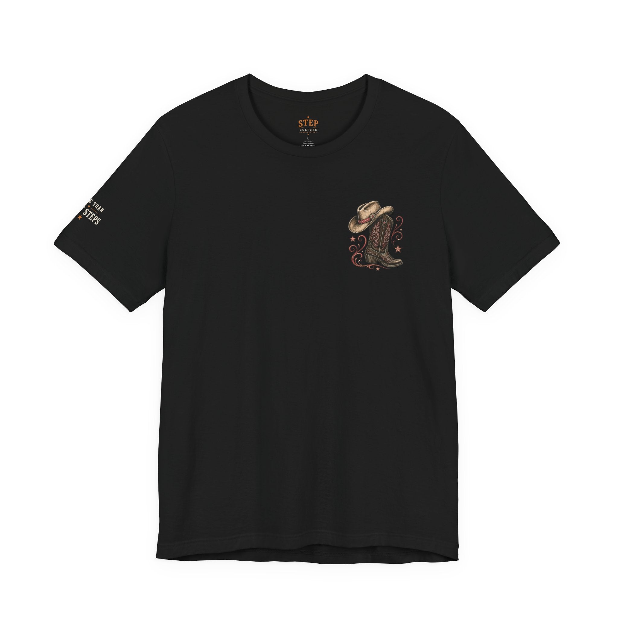 It's Line Dance Time line dancing T-shirt product mockup