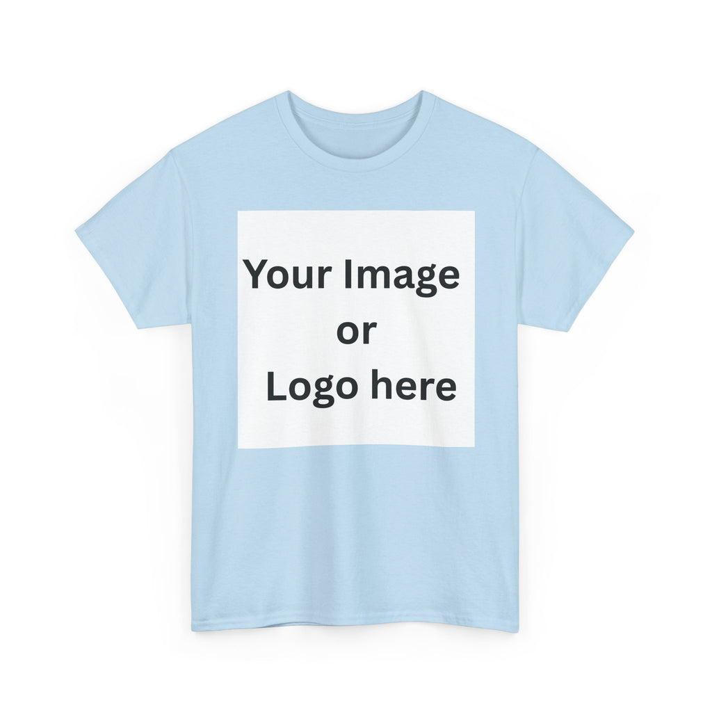Personalised custom image or logo Gildan 5000 T-shirt mockup – colour option 17