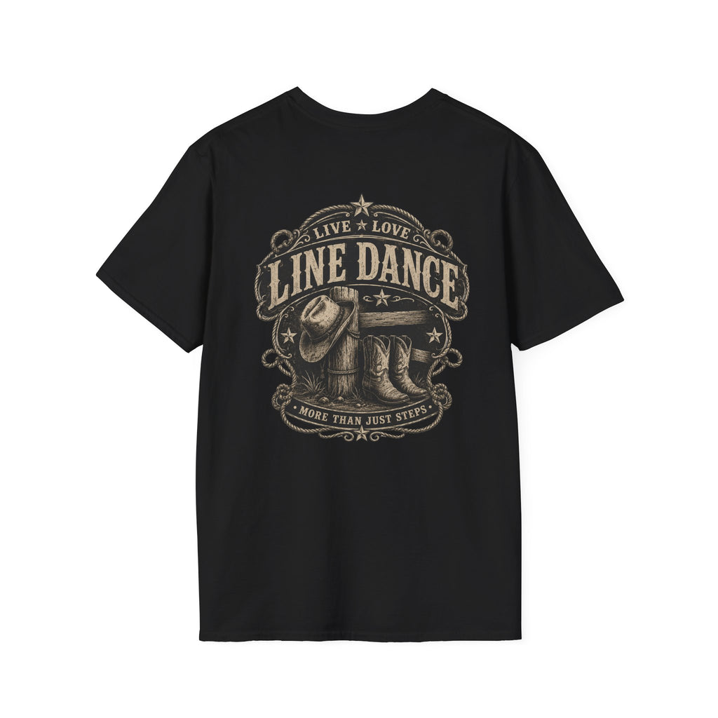 Live Love Line Dance tee shown in an alternate colour