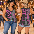 Line Dance Cowgirl Women’s Cotton Singlet