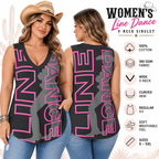 Line Dance Cowgirl Women’s Cotton Singlet