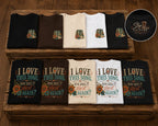 I Love This Song How Does It Start Again tees displayed in five colours