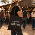 Back view of the plain black cotton canvas tote bag.